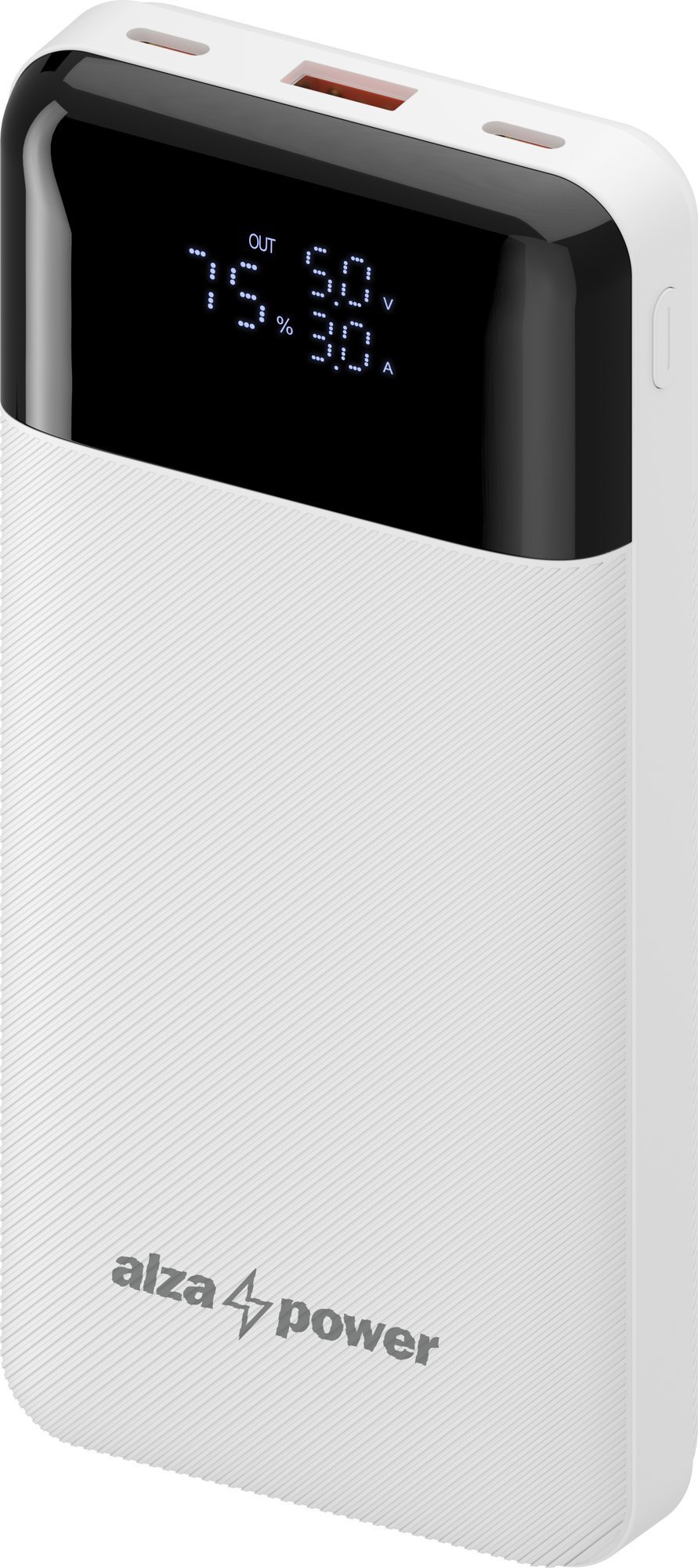 AlzaPower Parade Gen2 20000mAh Power Delivery (22,5W) bílá