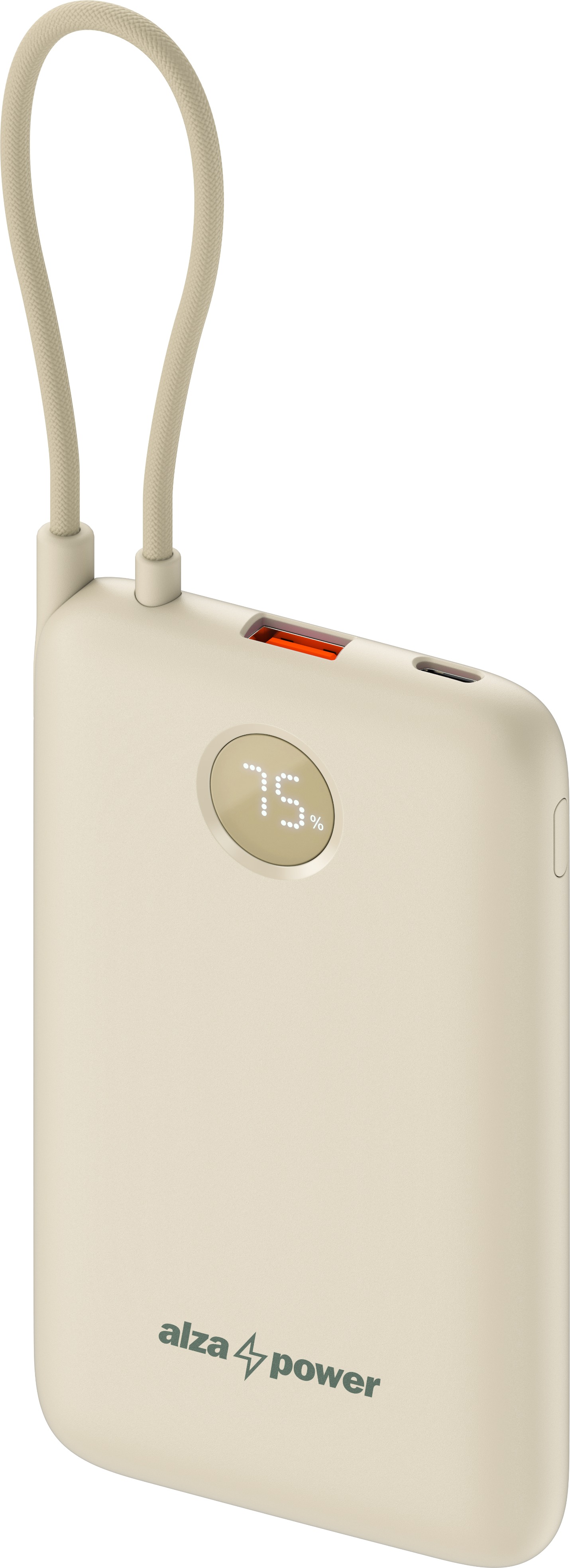 AlzaPower City 10000mAh Power Delivery (20 W) béžová