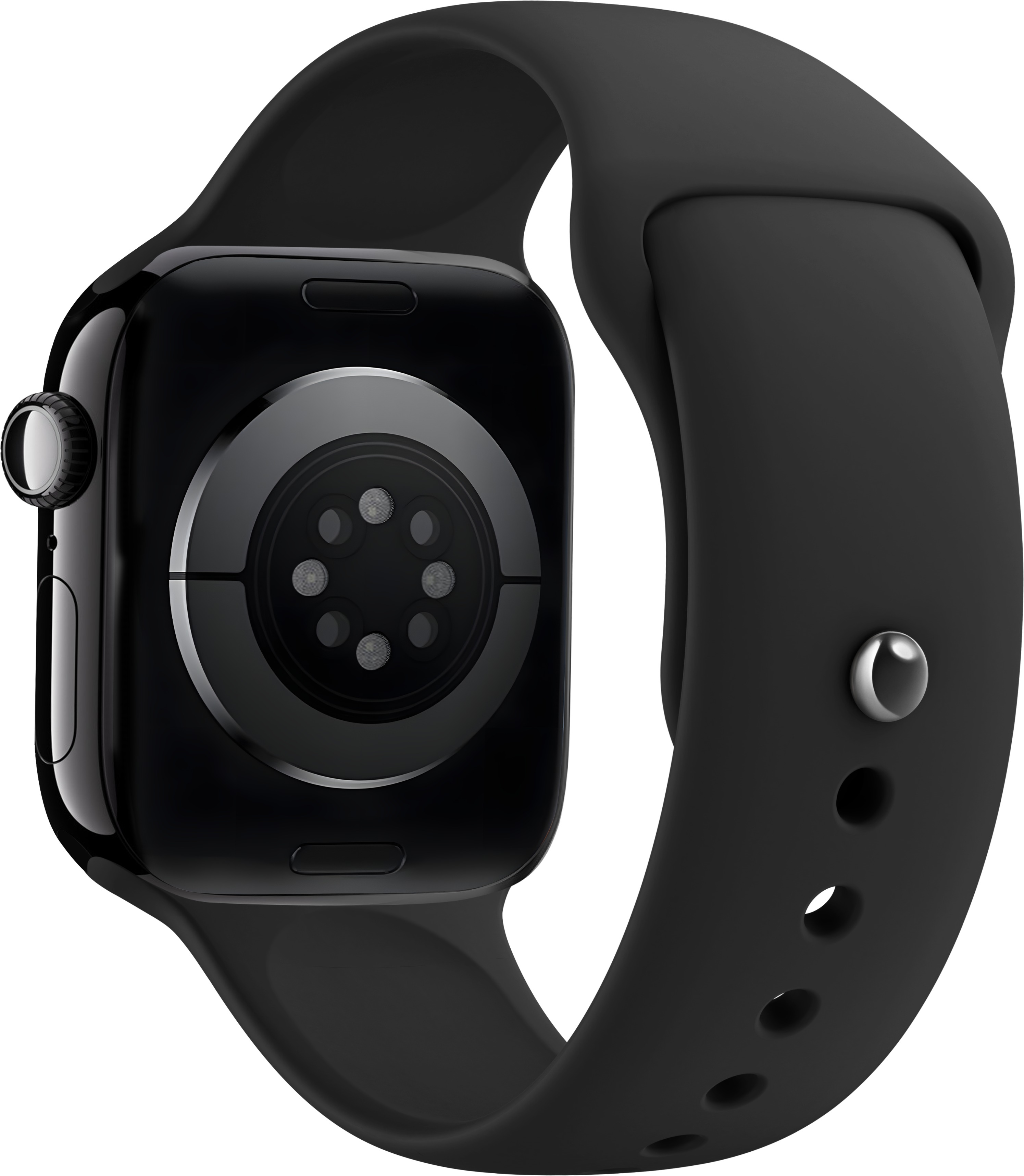 Eternico Essential pro Apple Watch 44mm / 45mm / 46mm / Ultra 49mm solid black velikost S-M