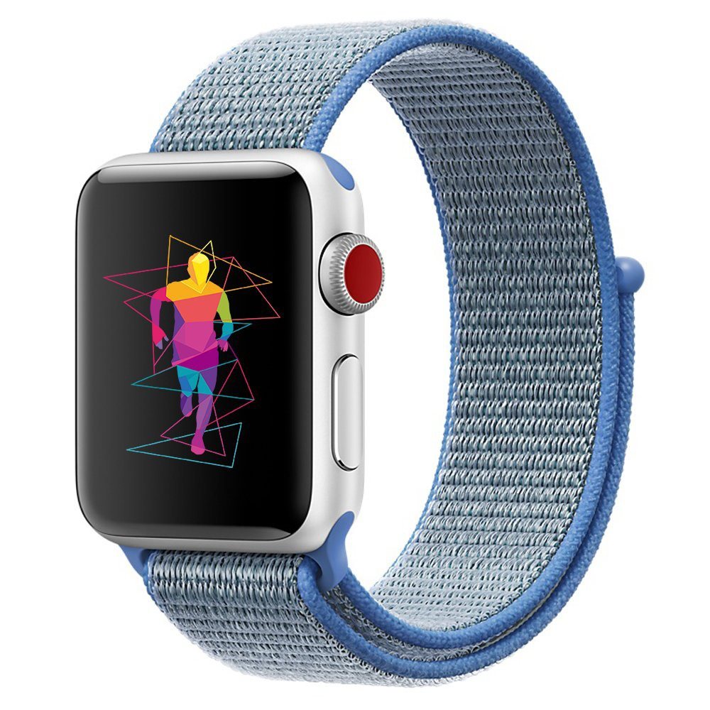 Eternico Airy pro Apple Watch 44mm / 45mm / 46mm / Ultra 49mm Sky Blue and Blue edge