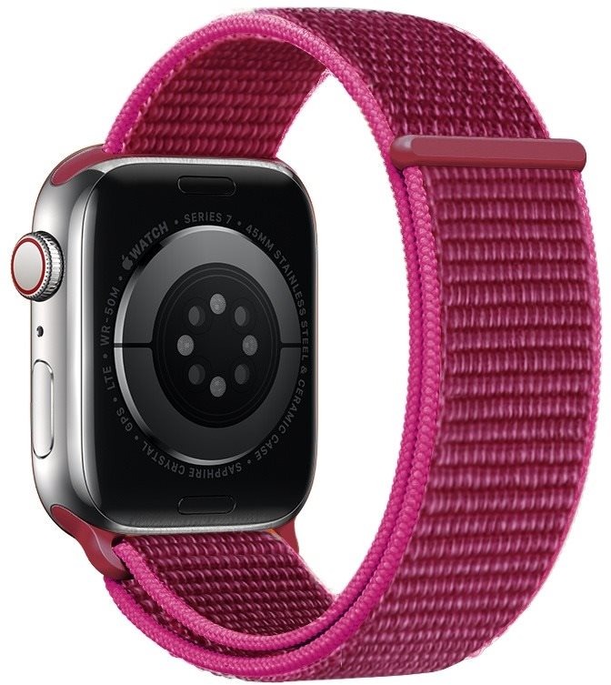 Eternico Airy pro Apple Watch 42mm / 44mm / 45mm Beet Red and Pink edge