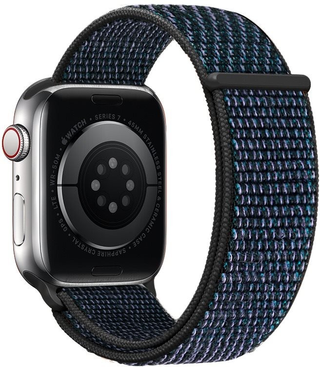 Eternico Airy pro Apple Watch 38mm / 40mm / 41mm Purple And green And black edge