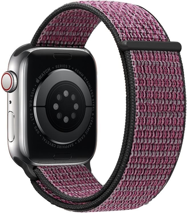 Eternico Airy pro Apple Watch 38mm / 40mm / 41mm / 42mm Fig Purple and Black edge