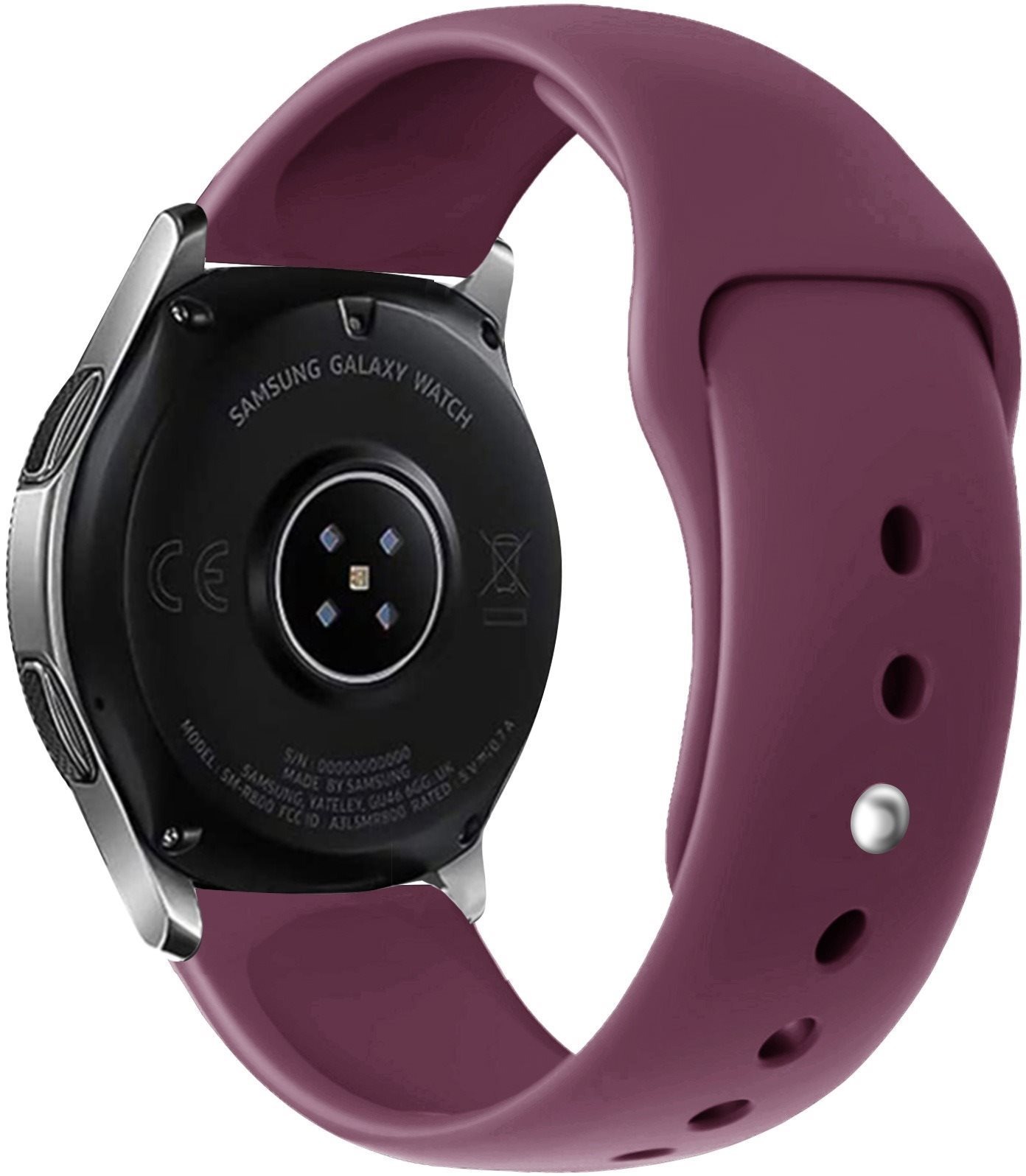 Eternico Essential Universal Quick Release 20mm Wine Red