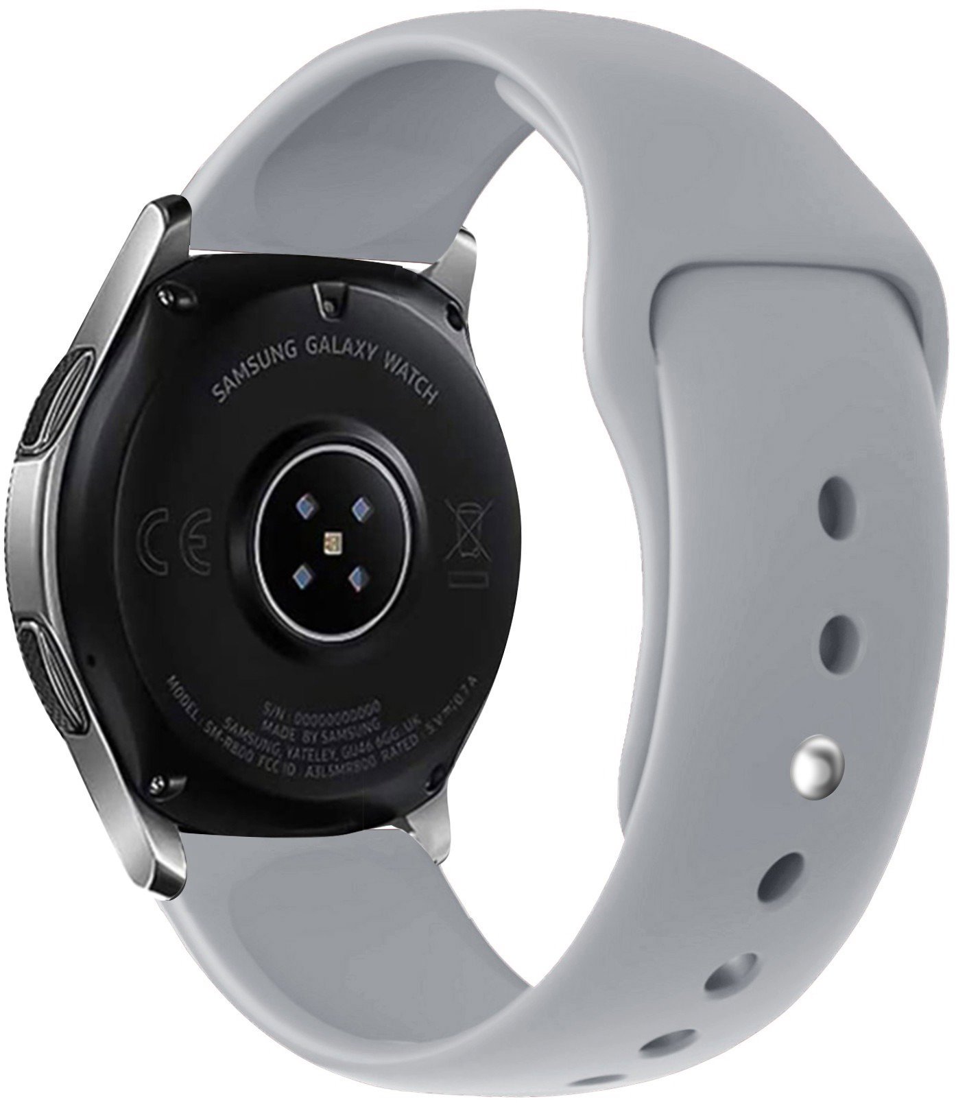 Eternico Essential Universal Quick Release 22mm Elephant Gray