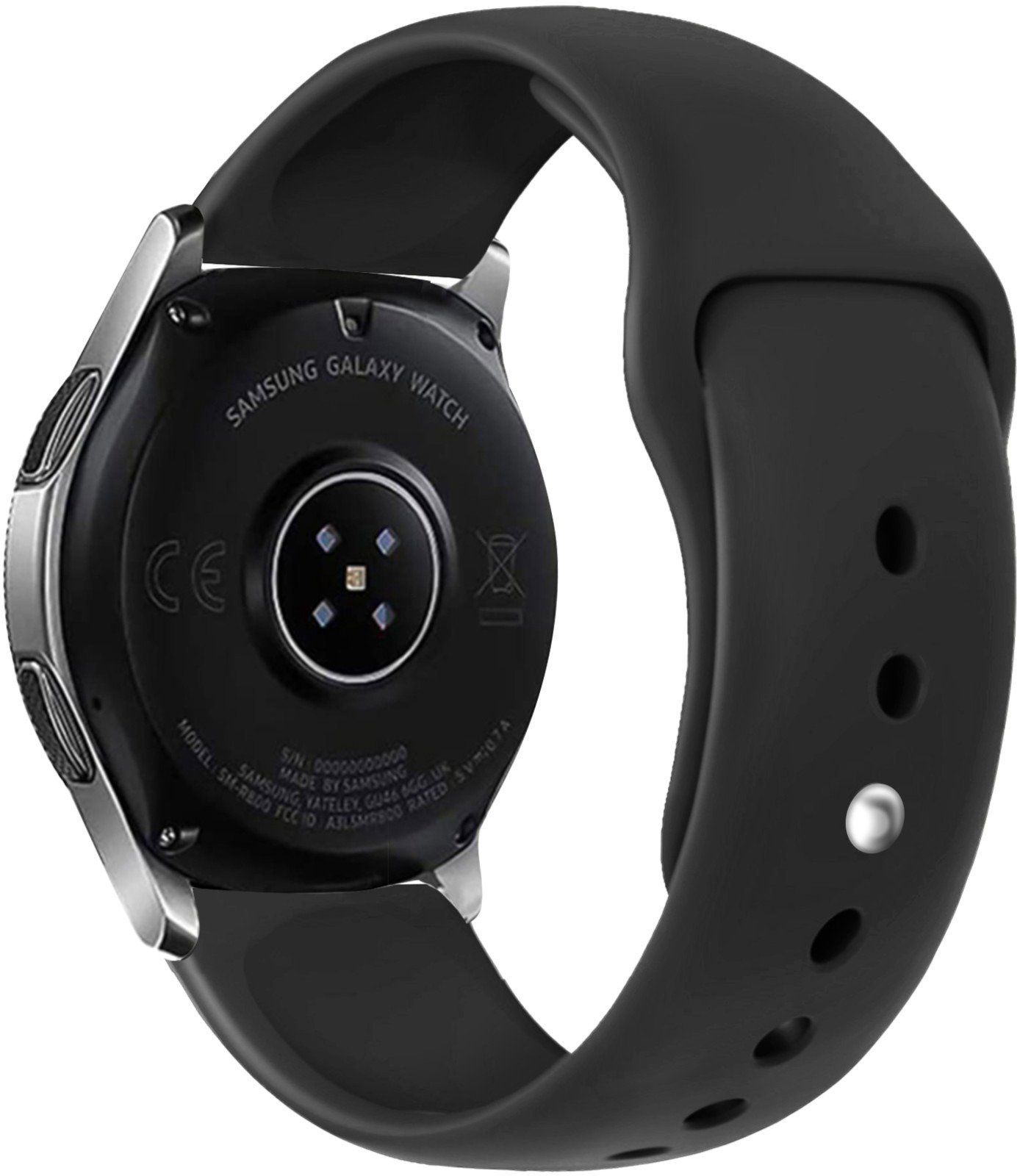 Eternico Essential Universal Quick Release 22mm Solid Black