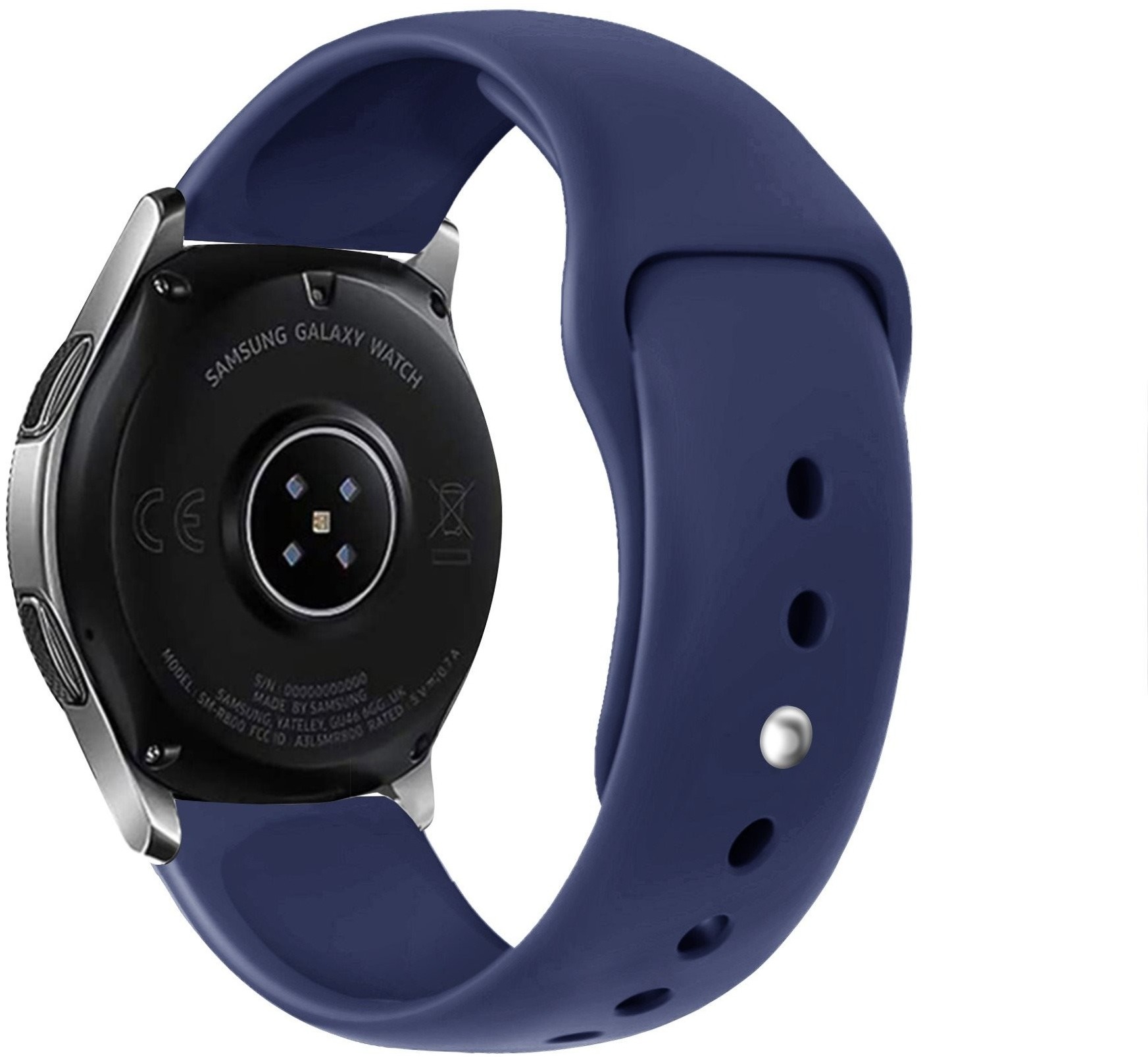 Eternico Essential Universal Quick Release 22mm Navy Blue