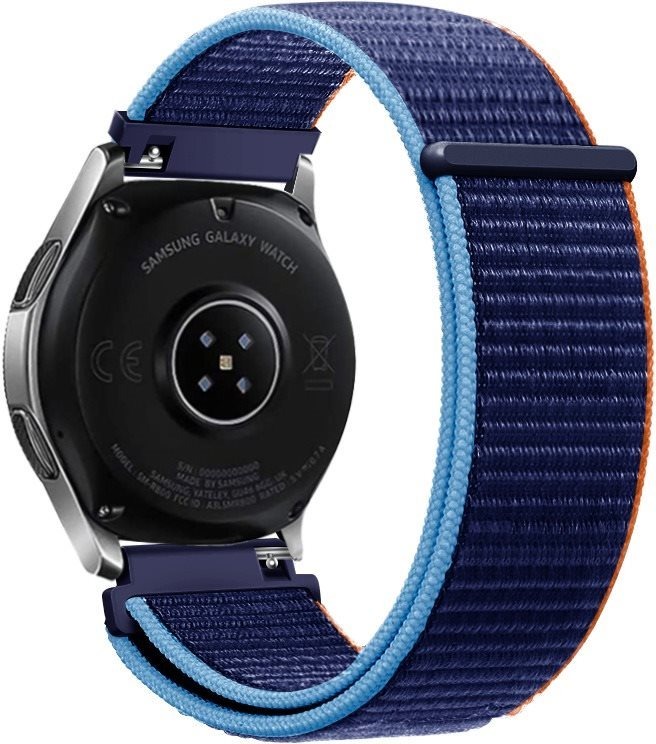 Eternico Airy Universal Quick Release 20mm Thunder Blue and Blue edge