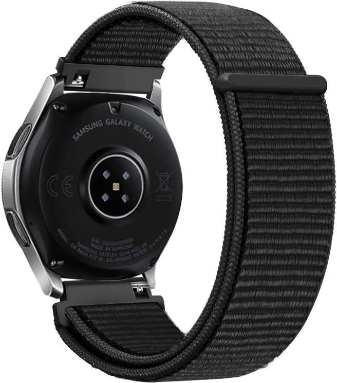 Eternico Airy Universal Quick Release 22mm Solid Black