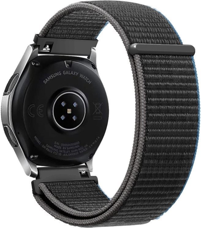 Eternico Airy Universal Quick Release 22mm Deep black and gray edge