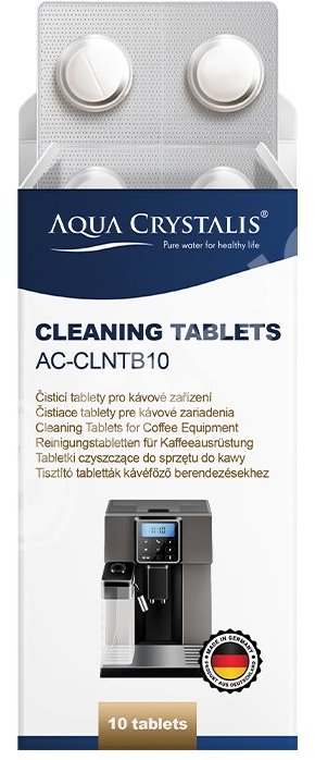 AQUA CRYSTALIS AC-CLNTB10 tablety na čištění kávovarů 10 × 2 g