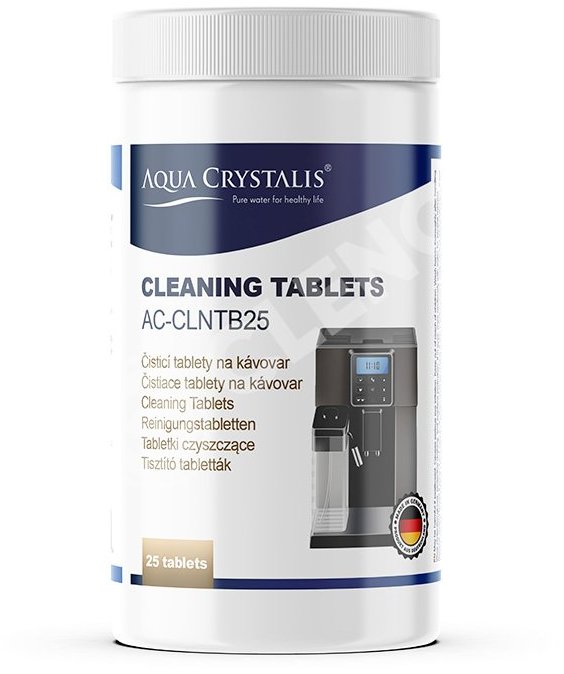 AQUA CRYSTALIS AC-CLNTB25 tablety na čištění kávovarů 25 × 2 g