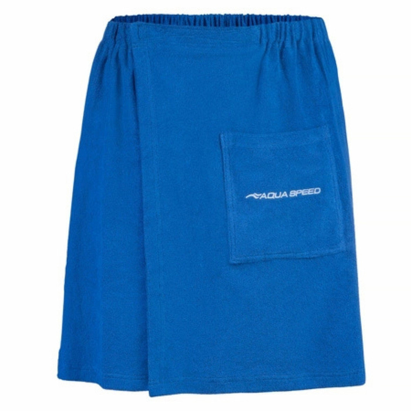 Aqua Speed Pánská saunovací osuška/kilt, modrá