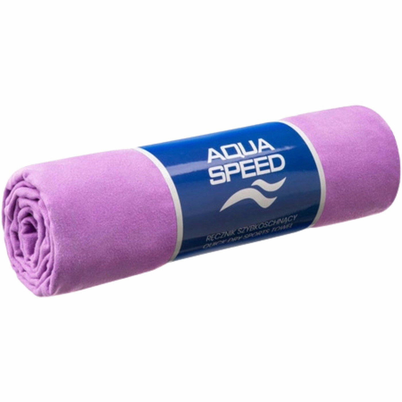 Aqua Speed Rychleschnoucí ručník z mikrovlýkna Dry Flat 70 × 140 cm, fialový