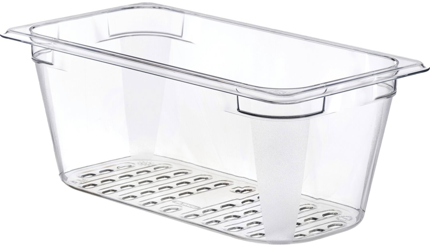 Araven Gastronádoba GN 1/3, polykarbonát, hloubka 130 mm, 4,6 l, perforovaná
