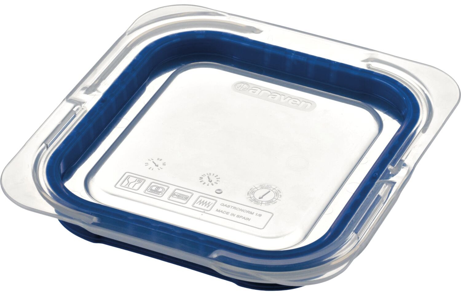 Araven Víko na gastronádobu GN 1/6, polypropylen, hermetické