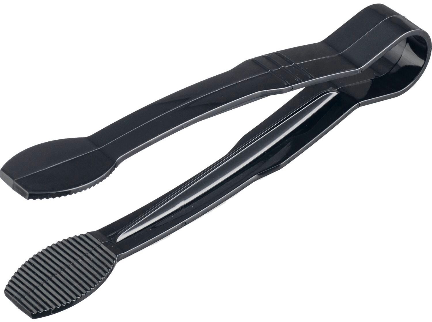 ARAVEN Bufetové kleště ploché, polykarbonát 230 mm, černé