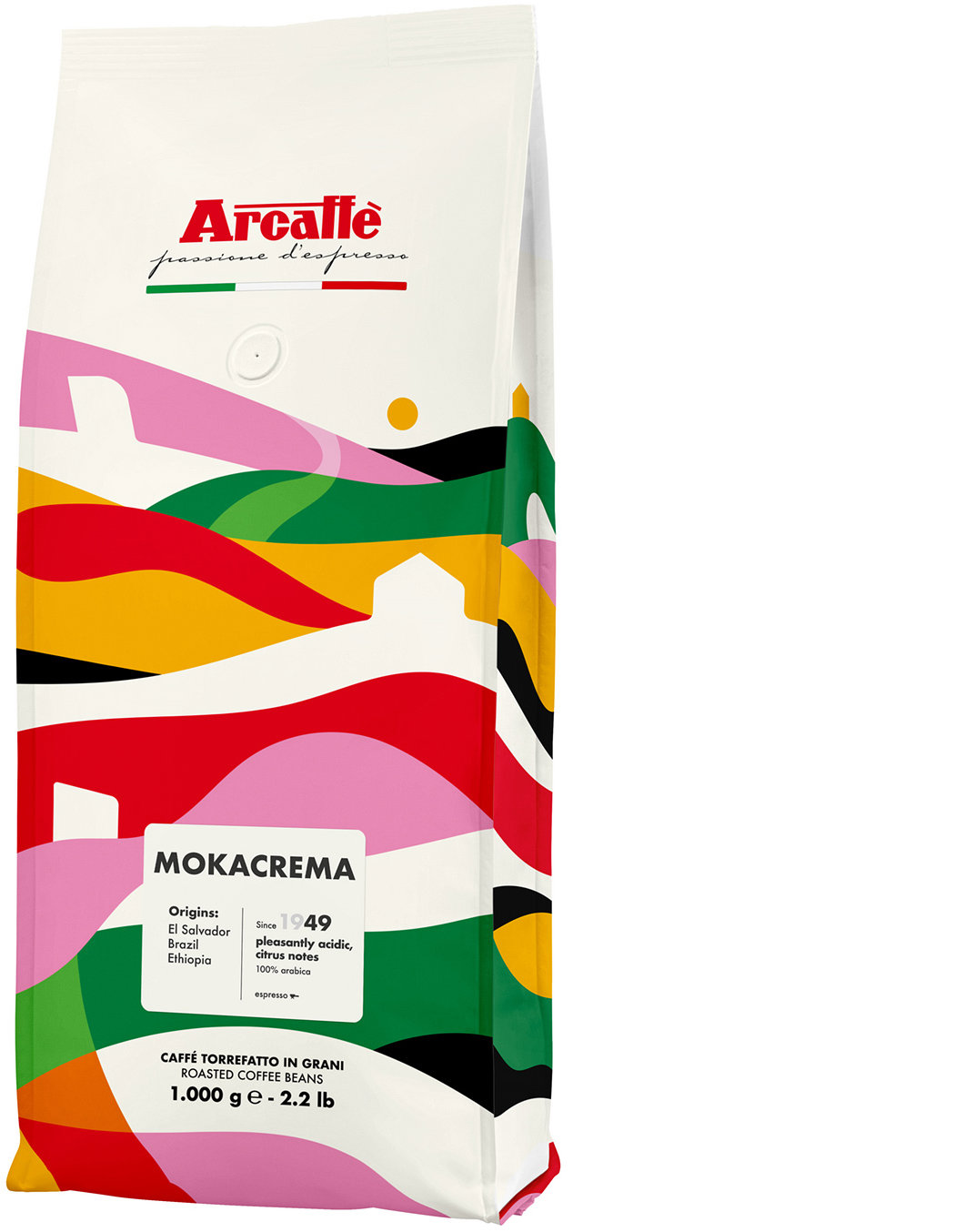 Arcaffe Mokacrema, výběrová, 1000g