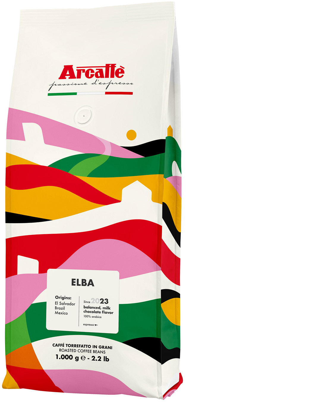 Arcaffe Elba, zrnková, 1000g