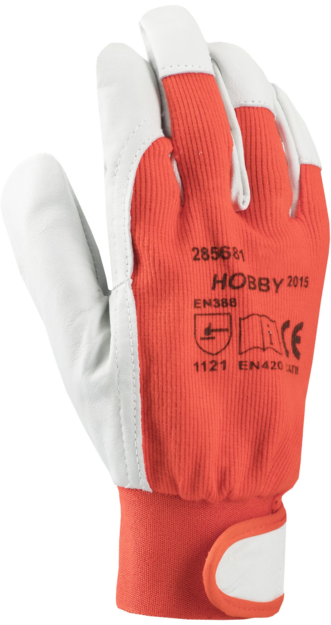 Ardon Rukavice HOBBY ČERVENÉ, vel. 11