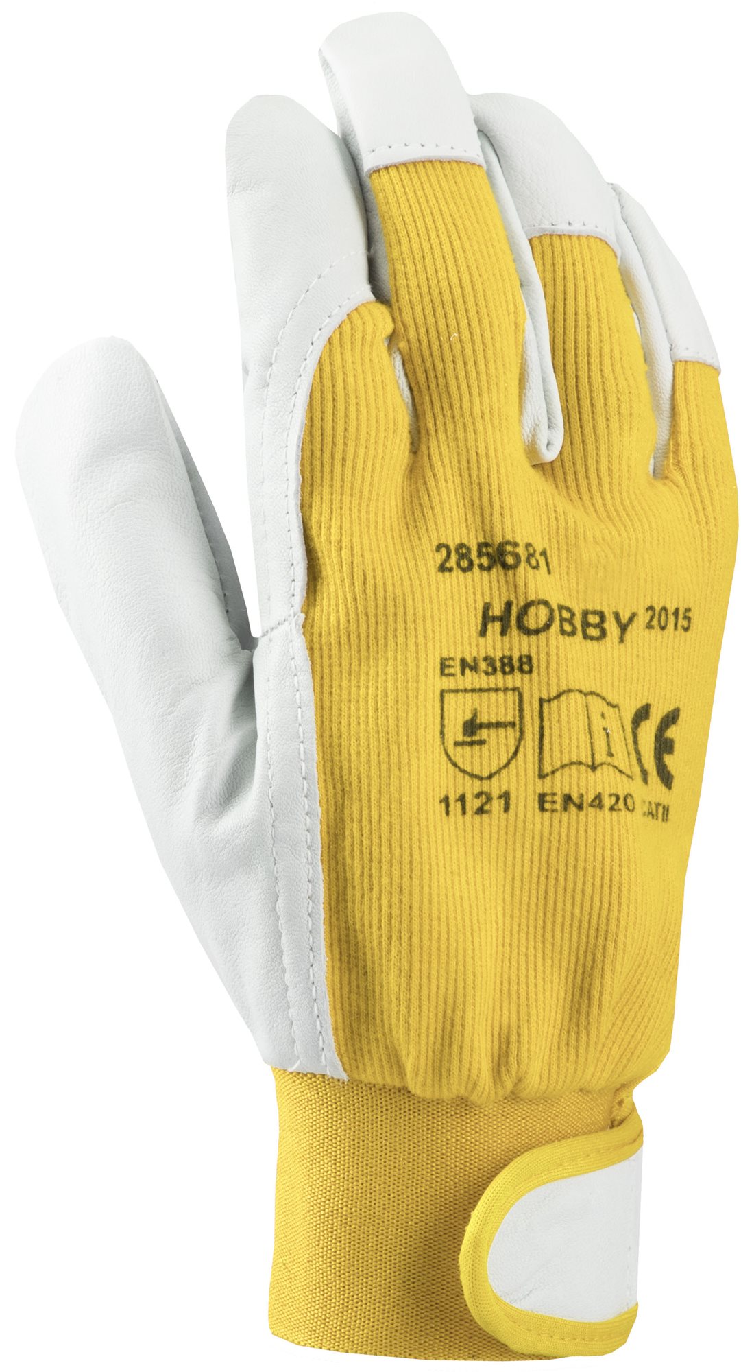 Ardon Rukavice HOBBY ŽLUTÉ, vel. 07