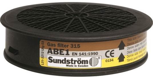 SUNDSTRÖM SR 315 ABE1 - pro polomasky a celoobličejové masky