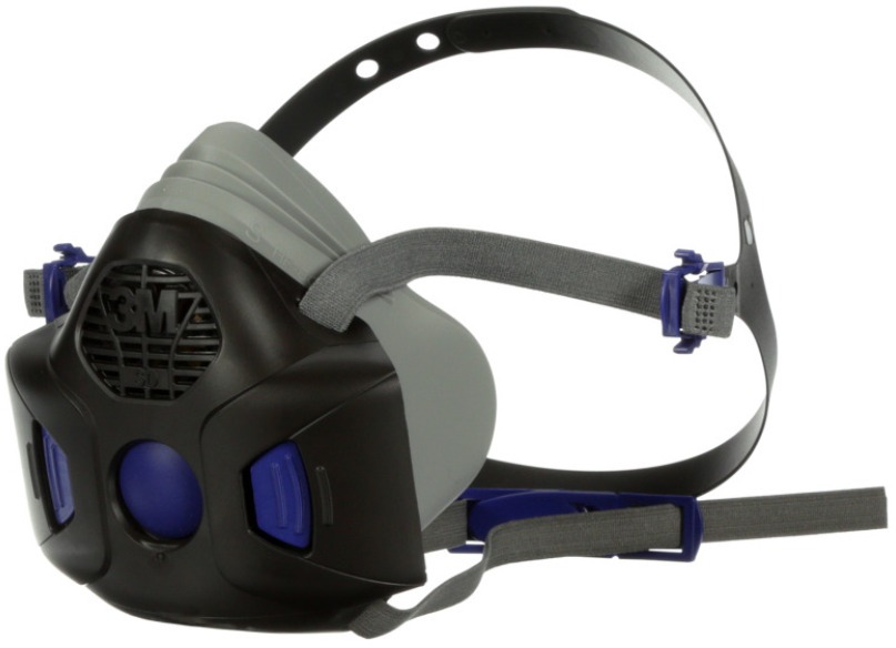 3M Polomaska HF-801SD Secure Click s mluvítkem, (S), 1 / EA / SMALL