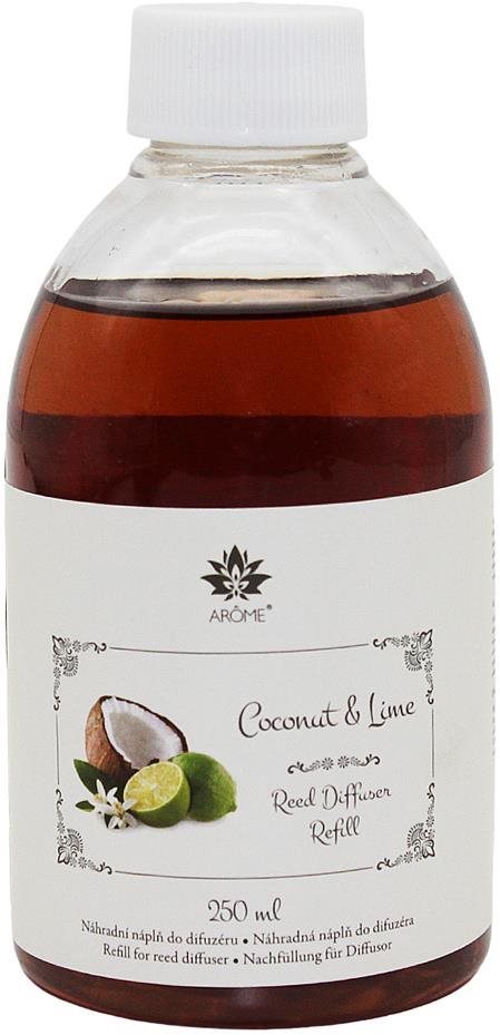 ARÔME Náhradní náplň do difuzéru 250 ml, Coconut and Lime