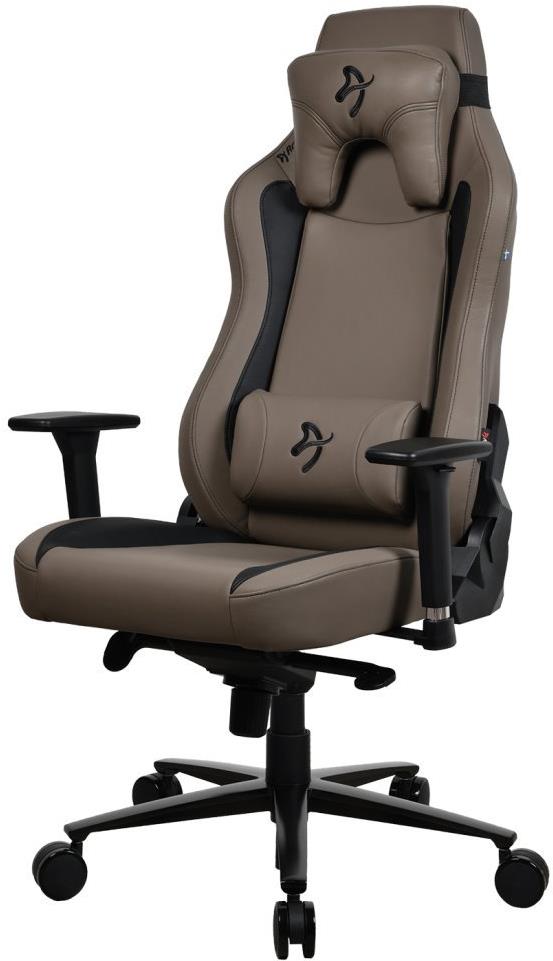 Herní židle AROZZI Vernazza Soft PU v hnědé barvě