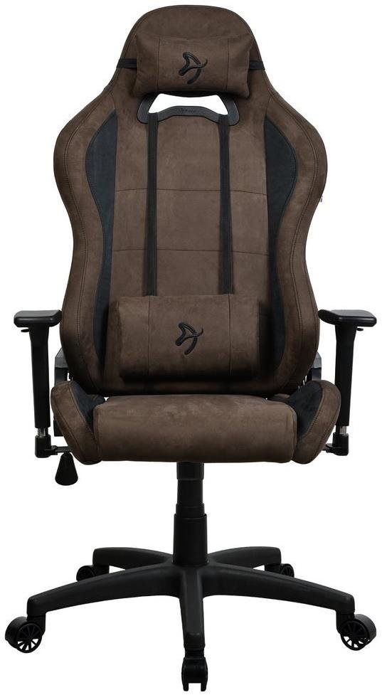 Herní židle AROZZI Torretta SuperSoft v hnědé barvě