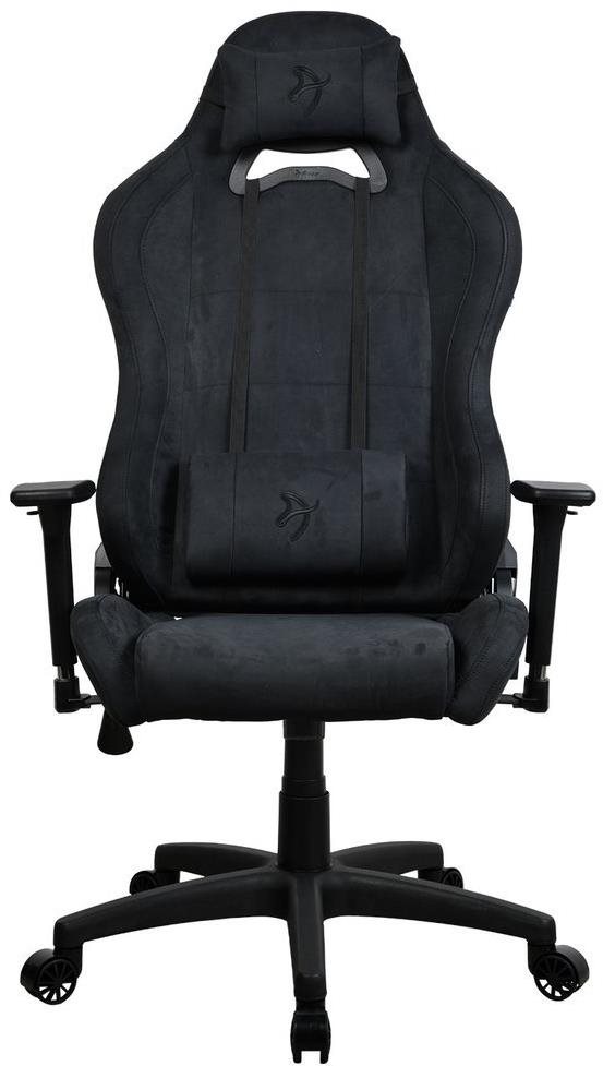 Herní a kancelářská židle AROZZI Torretta SuperSoft v černé barvě
