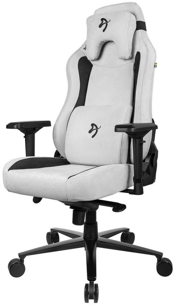 Herní židle AROZZI Vernazza XL SuperSoft světle šedá