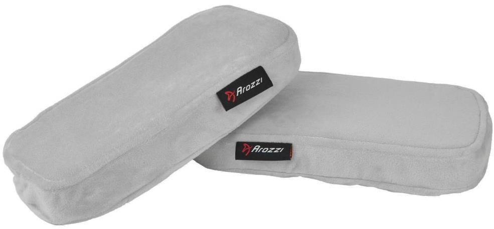 Arozzi Memory Foam Armrest Pads šedé
