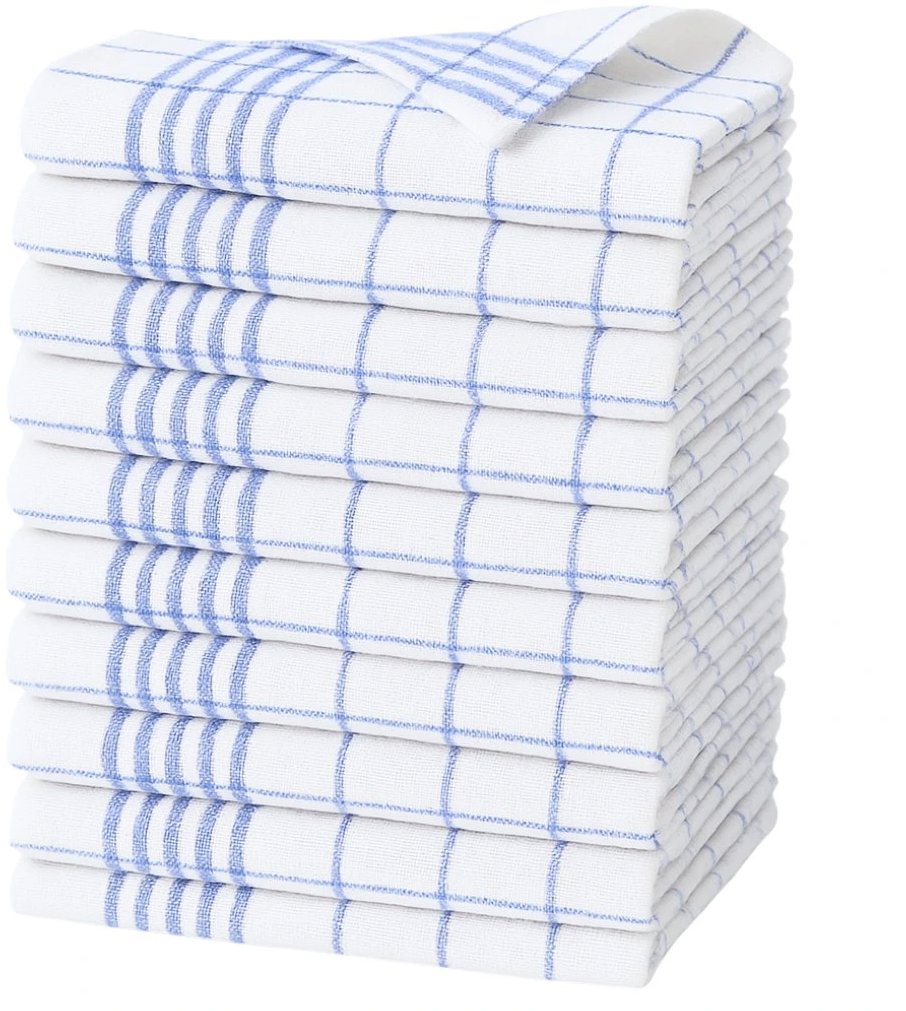 ARÔME HOME Kuchyňské utěrky, modré 10 ks