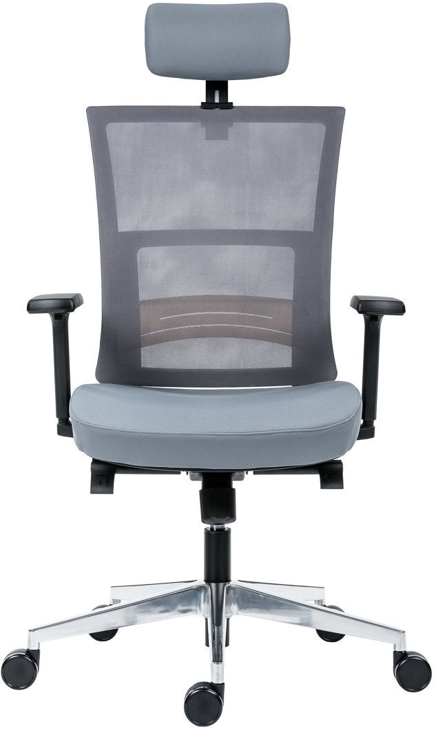 Šedá kancelářská židle ANTARES Eleonora