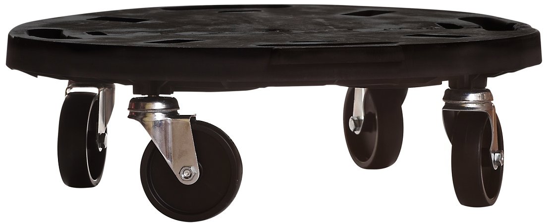 Artplast Dolly pojízdná plošina kruhová 40 cm, 275 kg, černá