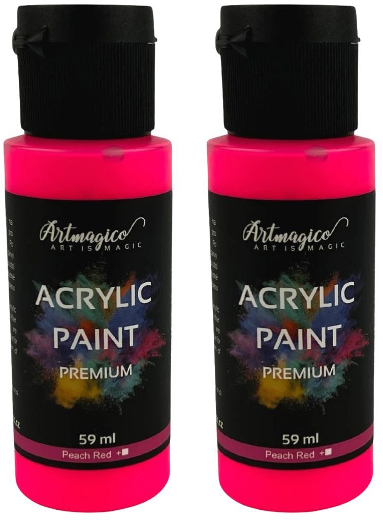 Artmagico Premium 59 ml, Peach Red, balení 2 ks