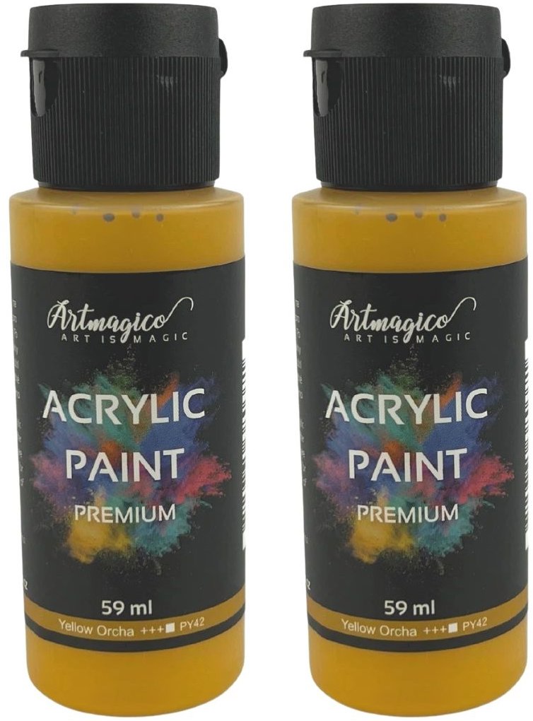 Artmagico Premium 59 ml, Yellow Orcha, balení 2 ks