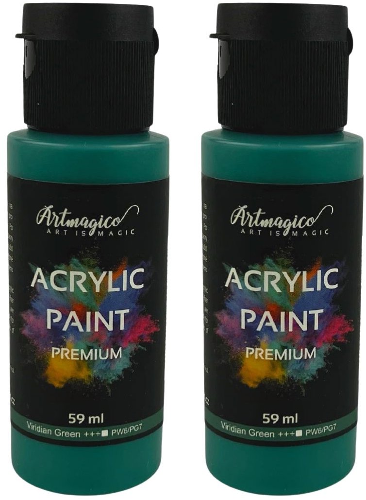 Artmagico Premium 59 ml, Viridian Green, balení 2 ks