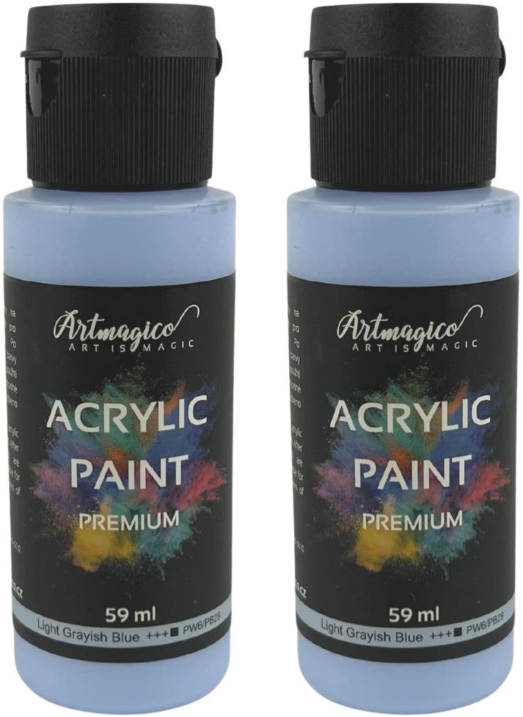 Artmagico Premium 59 ml, Light Grayish Blue, balení 2 ks