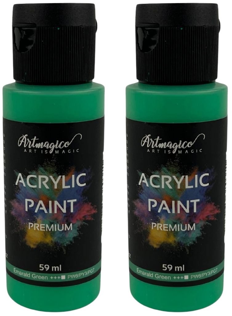 Artmagico Premium 59 ml, Emarald Green, balení 2 ks
