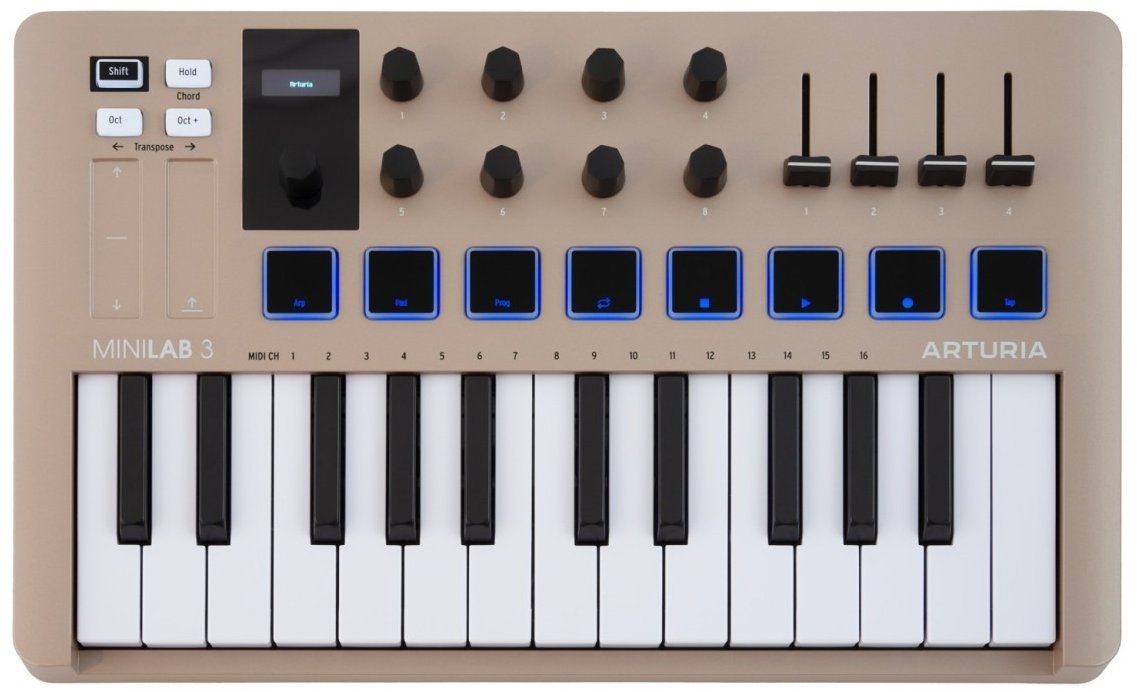 Arturia MiniLab 3 Champagne
