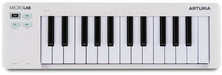 Arturia MicroLab Mk3 White
