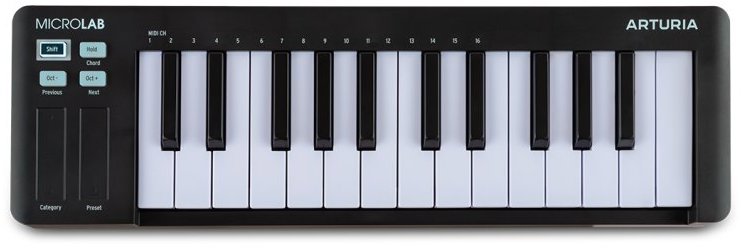 Arturia MicroLab Mk3 Black