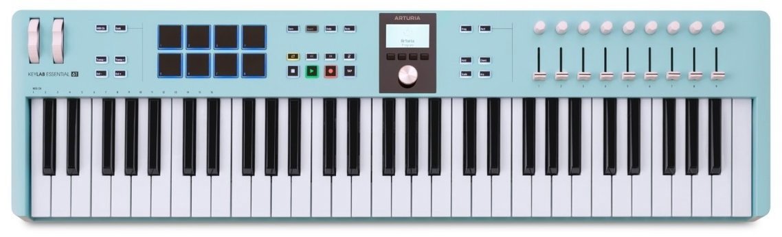 Arturia KeyLab Essential 61 MK3 Aquamarine