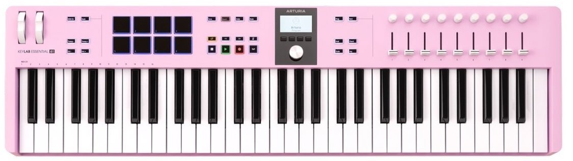 Arturia KeyLab Essential 61 MK3 Rose Quartz