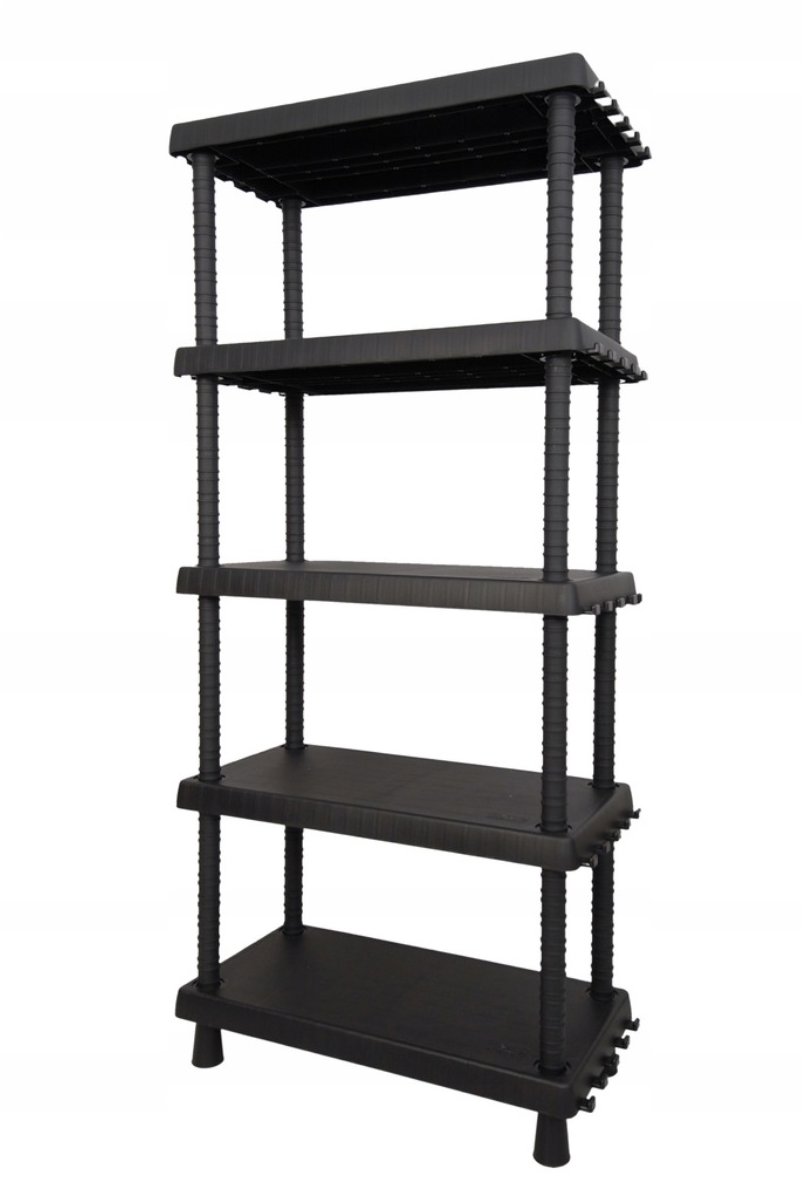 ArtPlast Davide + D+70355 Regál s variabilní výškou polic, 5 polic, šířka 72 cm