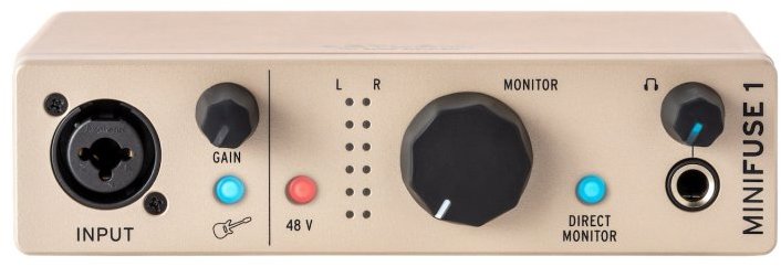 Arturia MiniFuse 1 Champagne