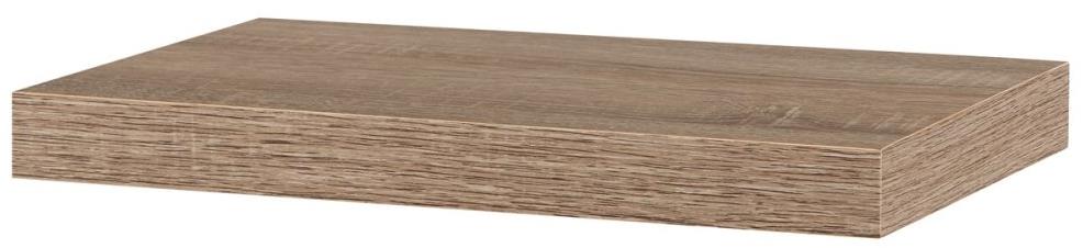 AUTRONIC Nástěnná polička WITSAND 40 cm, dub sonoma