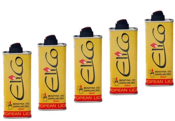 AiT Elico benzín do zapalovačů, 133 ml - balení 12 ks